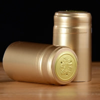 Shrink Caps, Gold 100 count