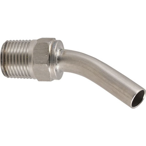 Kettle Draw Tube, Short, Stainless Steel