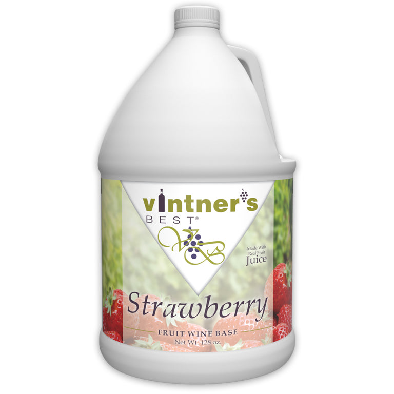 Strawberry Wine Base, Vintner's Best, 1 Gallon