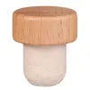 T Cork, Natural Wood Finish
