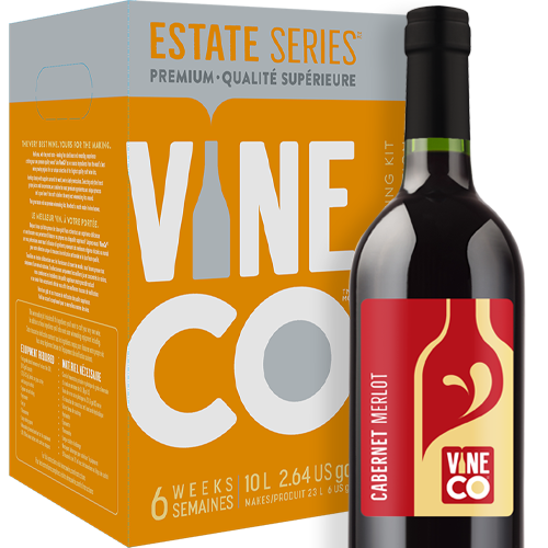 California Cabernet Merlot Wine Making Kit - VineCo Estate Series