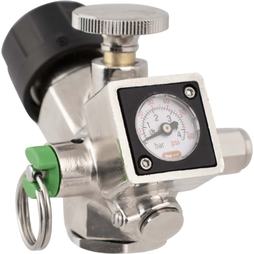 KegLand Mini Regulator, CO2 Core 360