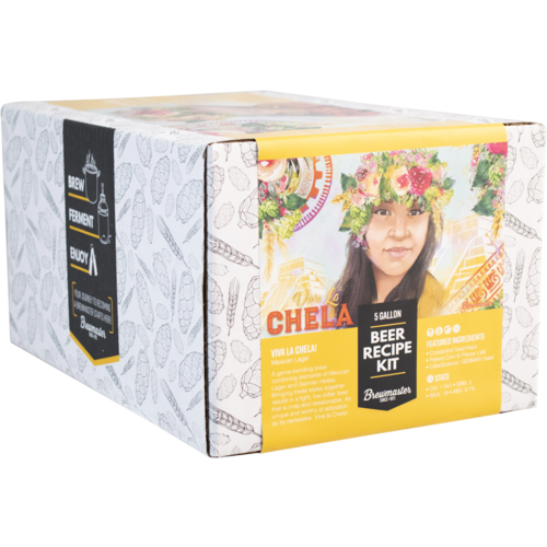 Viva la Chela! Mexican Lager, Brewmaster, 5 Gallon Recipe Kit