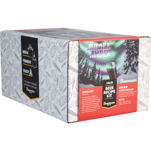 Aurora Amber Ale, Brewmaster, 5 Gallon Recipe Kit
