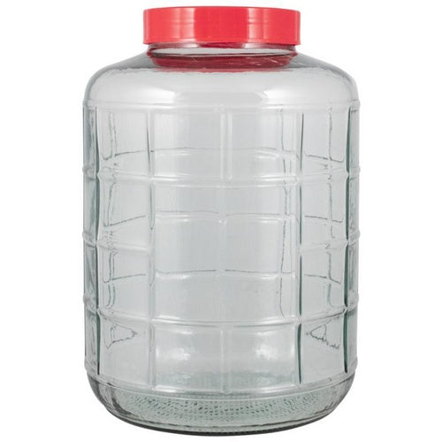 Farro Wide Mouth Glass Carboy, 3.9 Gallon