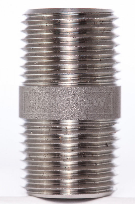Nipple, 1/2" x 2" SS