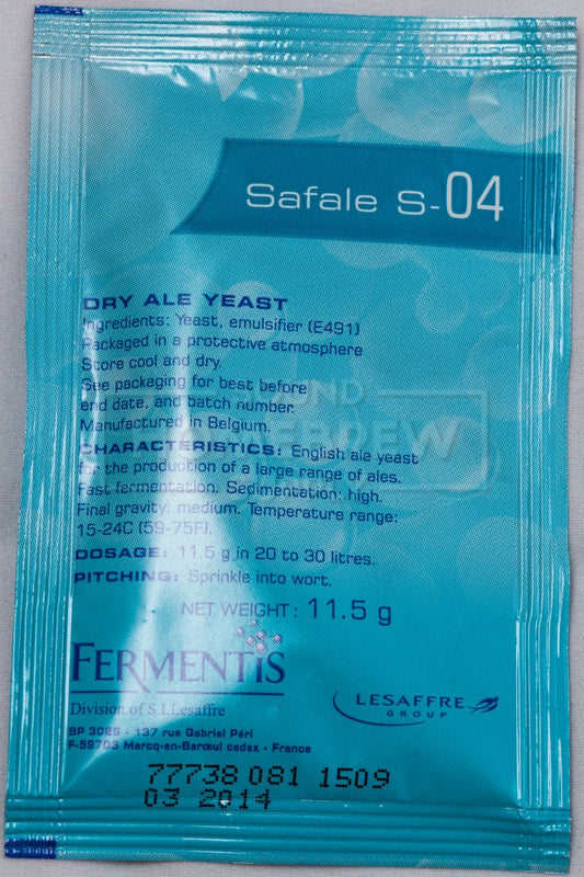 SafAle S-04 Yeast 11.5 gm