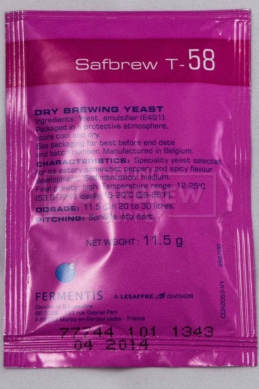 SafAle T-58 Yeast 11.5 gm