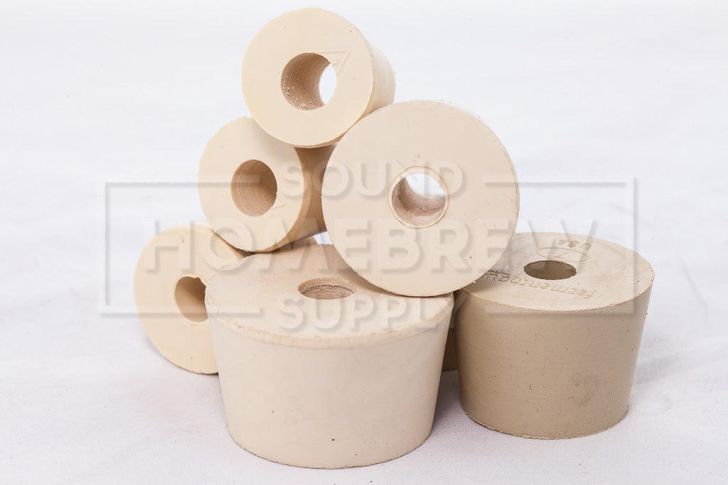 Stopper, Drilled No. 6.5