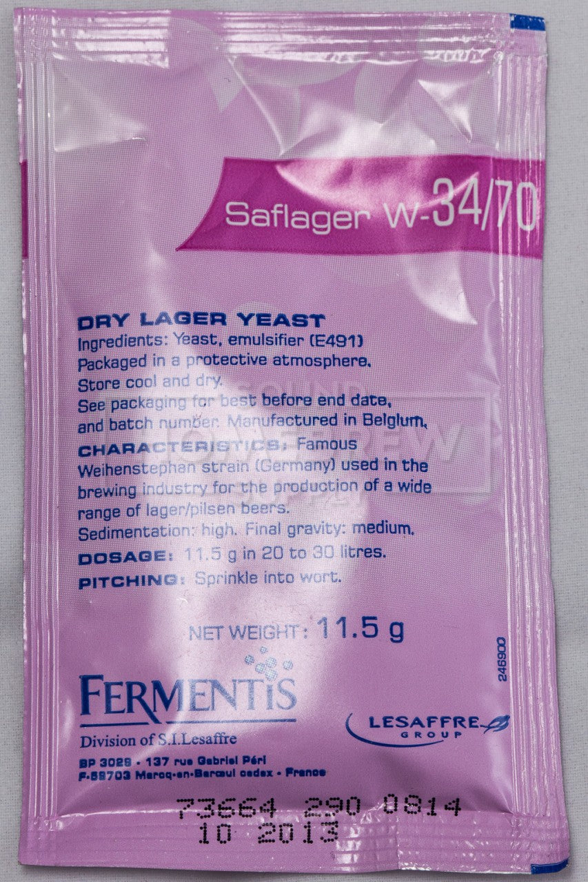 SafLager W-34/70 Yeast 11.5 gm