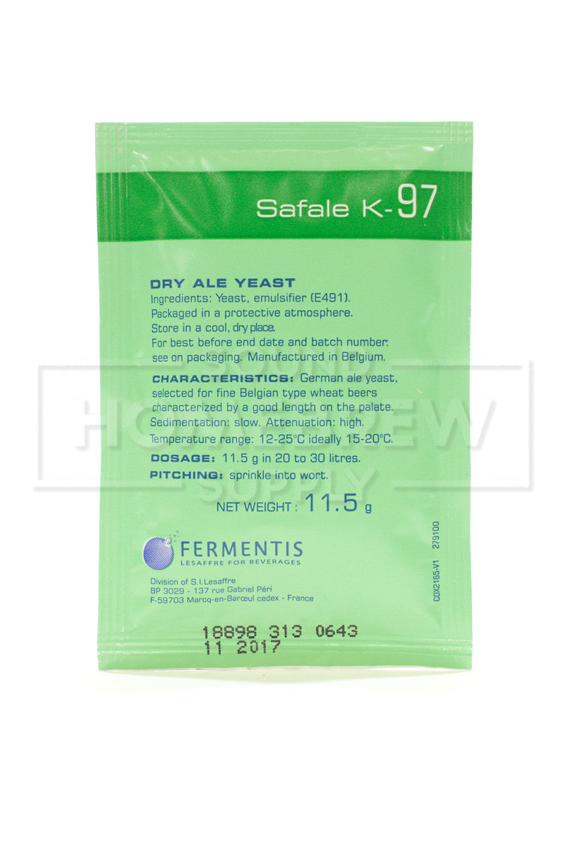 SafAle K-97 Yeast, 11.5 gm