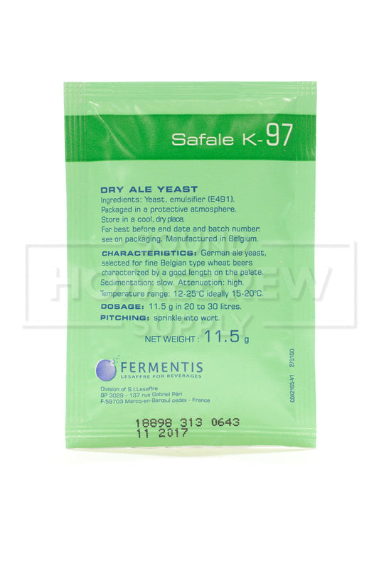SafAle K-97 Yeast, 11.5 gm