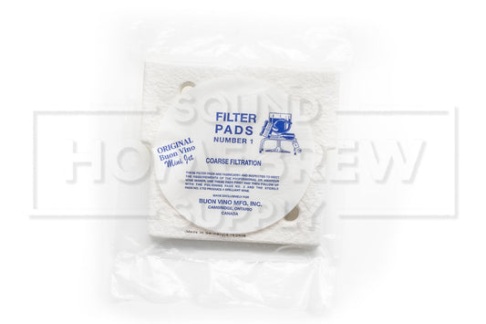 MiniJet Filter Pads, #1 Coarse