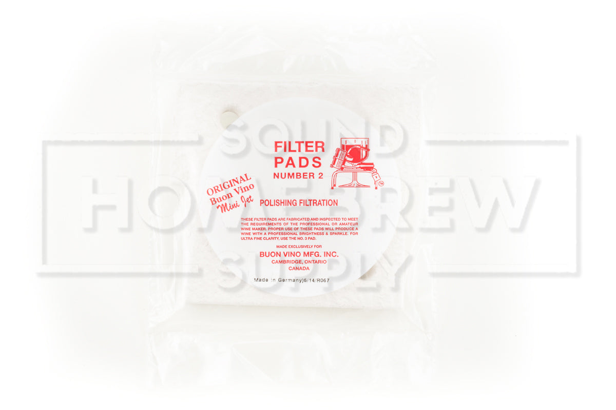 MiniJet Filter Pads, #2 Fine