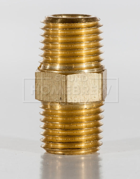 Nipple, Regulator 1/4"MPT RHT