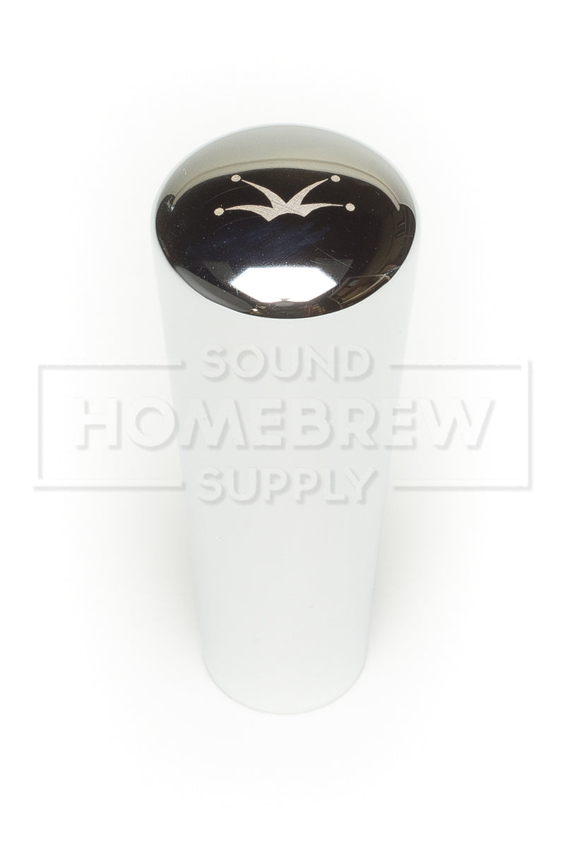 Faucet Knob, Chrome/Brass