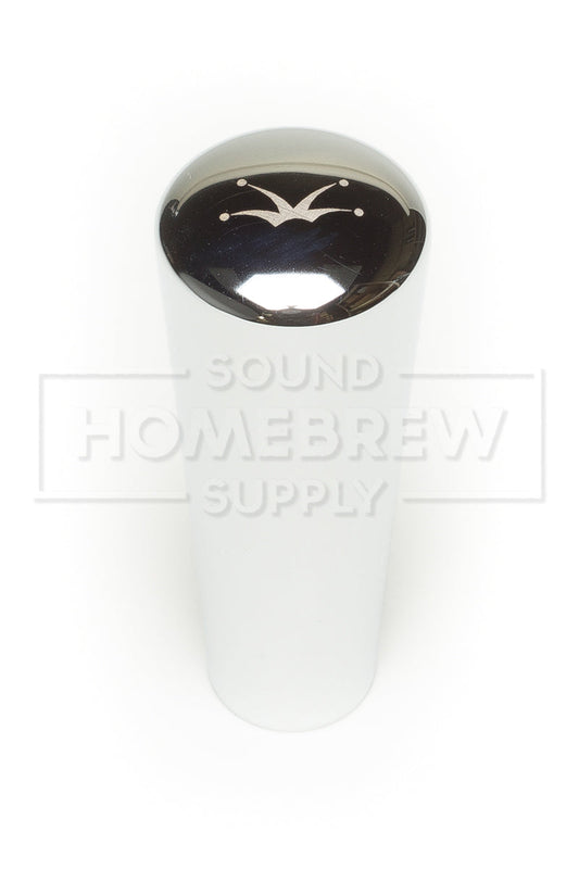 Faucet Knob, Chrome/Brass