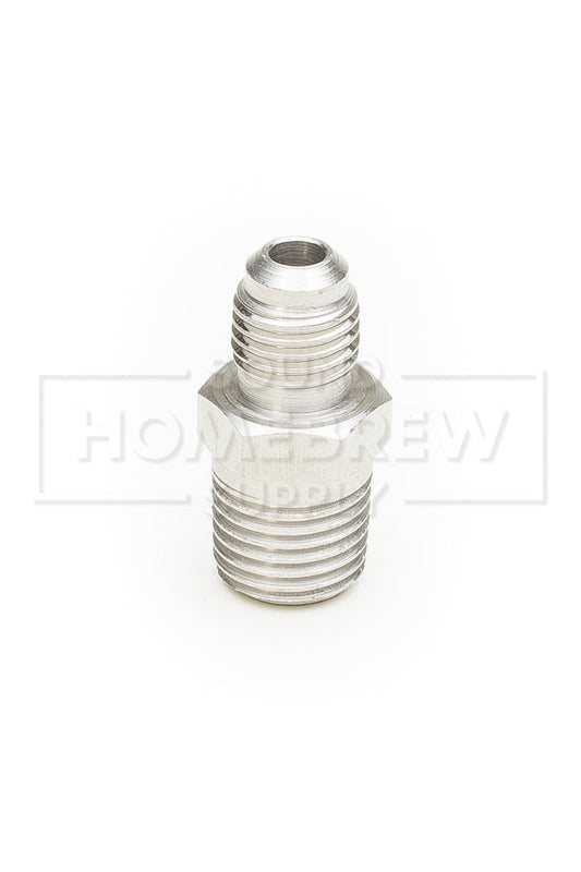 Adapter, 1/4" Flare to 1/4" MPT