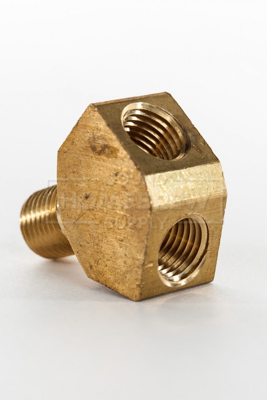WYE, 1/4 MPT x 1/4 FPT