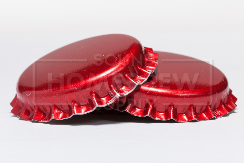 Bottle Caps, Red 50ct