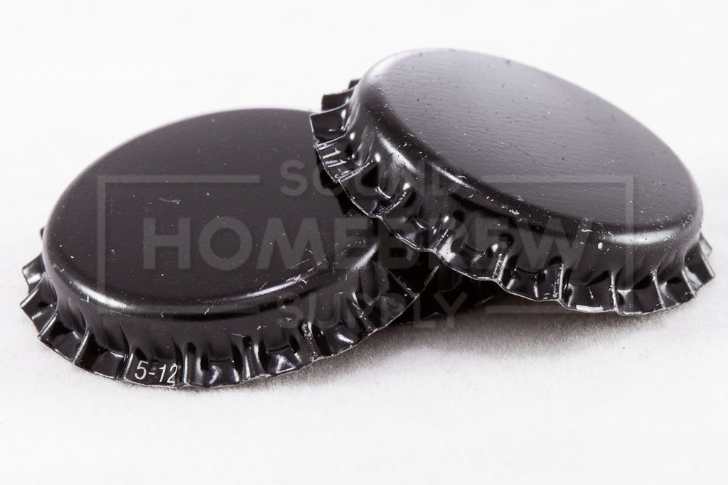 Bottle Caps, Black 50ct