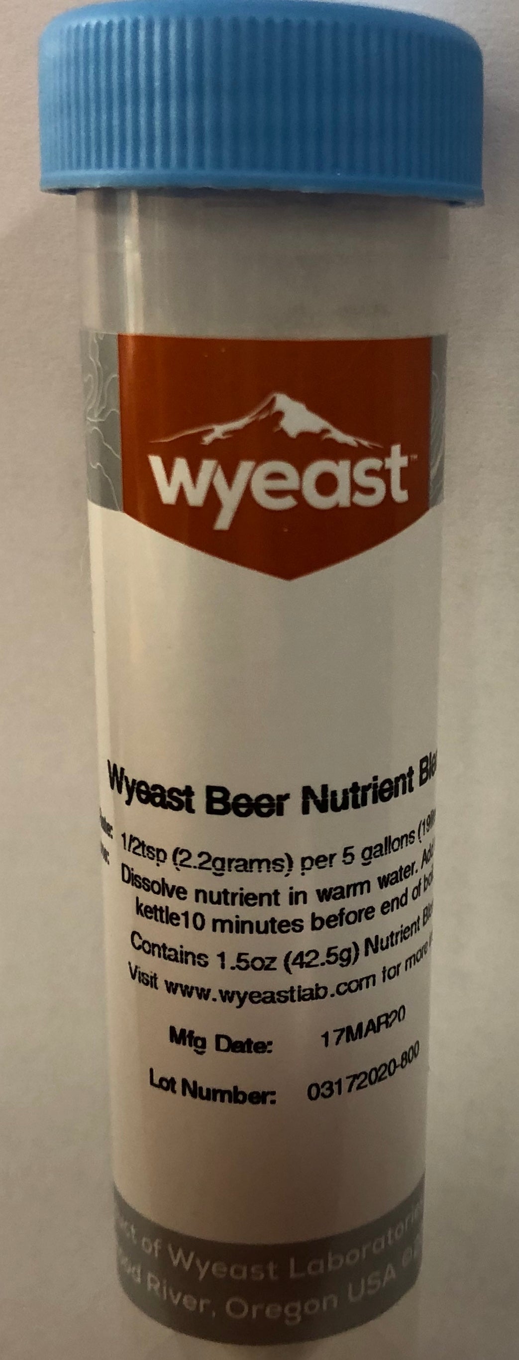 Wyeast Beer Nutrient 1.5 oz