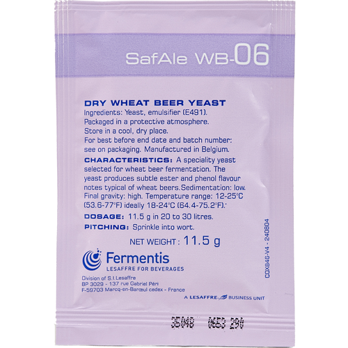 SafAle WB-06 Yeast 11.5 gm