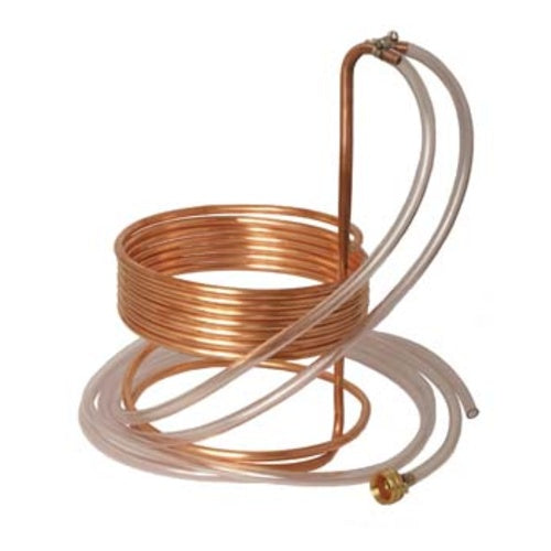 Wort Chiller, Copper 25x3/8"