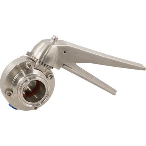 Tri-Clamp Butterfly Valve 1.5", Stainless Steel