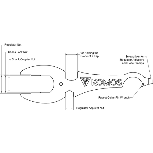 KOMOS® Pro Draft Wrench