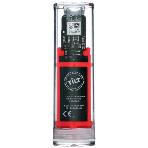 Tilt™ Hydro/Thermometer Red