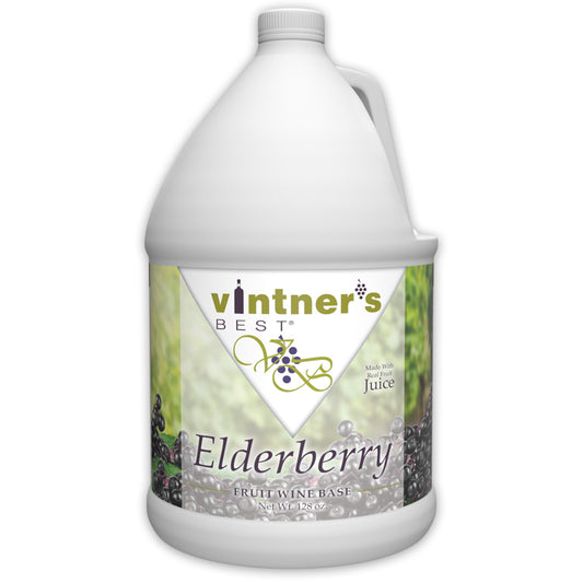 Elderberry Wine Base, Vintner's Best, 1 Gallon