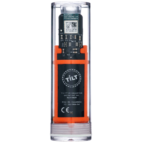 Tilt™ Hydro/Thermometer Orange