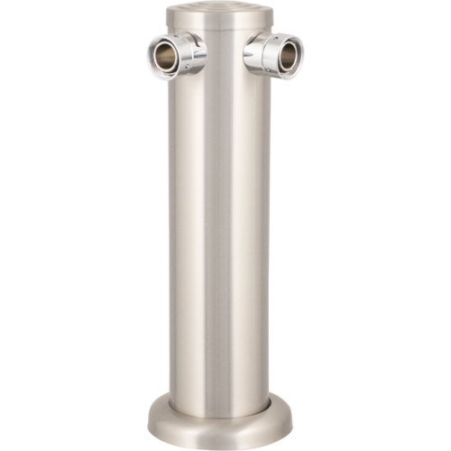 Tower, 2 Tap Brushed Stainless