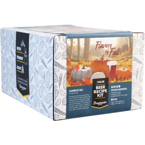 Flavors of Fall Pumpkin Ale, Brewmaster, 5 Gallon Recipe Kit