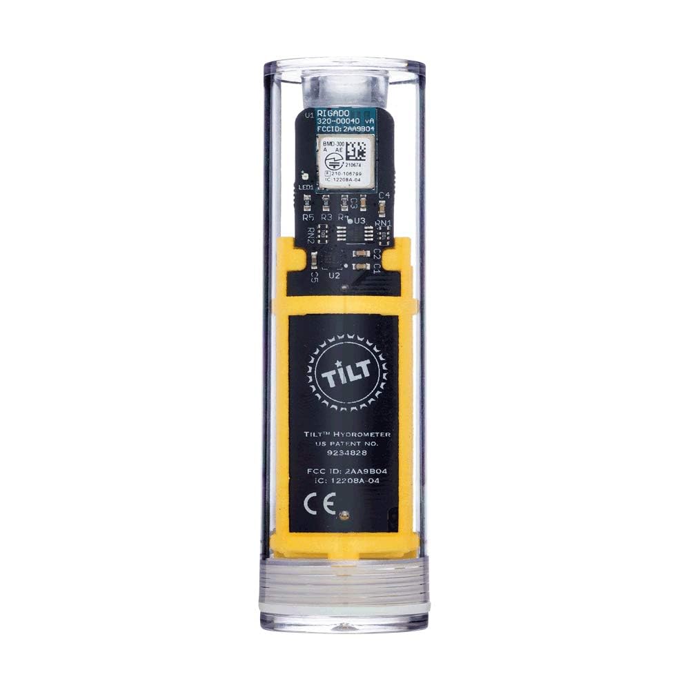 Tilt™ Hydro/Thermometer Yellow