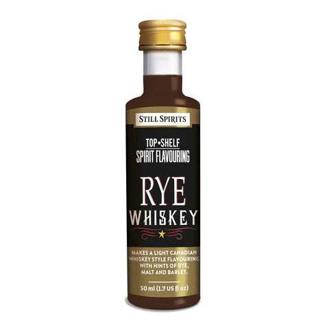 Still Spirits Top Shelf Rye Whiskey