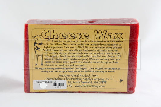 Cheese Wax, Red 1 lb