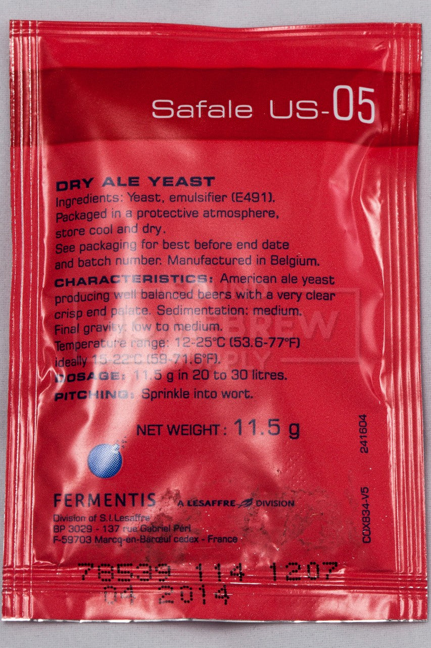 SafAle US-05 Yeast 11.5 gm