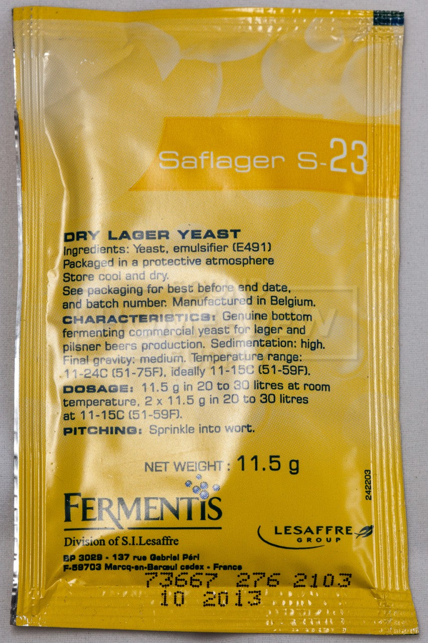 Saflager S-23 Yeast 11.5 gm