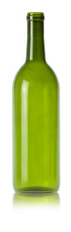 Wine Bottles, Green Bordeaux 750ml (case of 12)