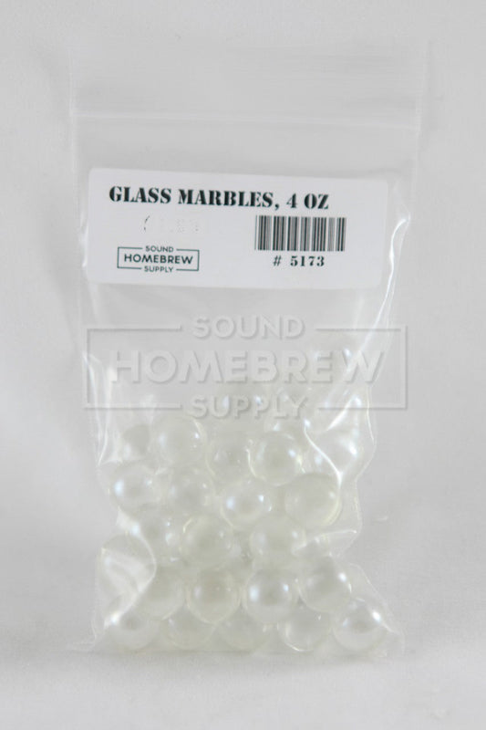 Glass Marbles, 4 oz