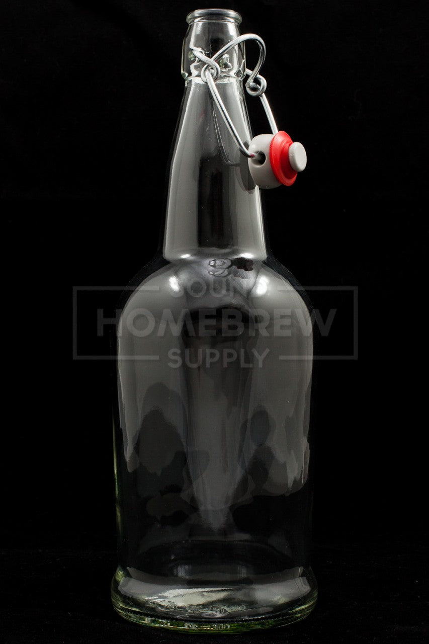 Bottle, EZ Cap - Clear 1 L (case of 12)