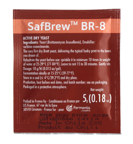 Safbrew BR-8 Brett Dry Pitch